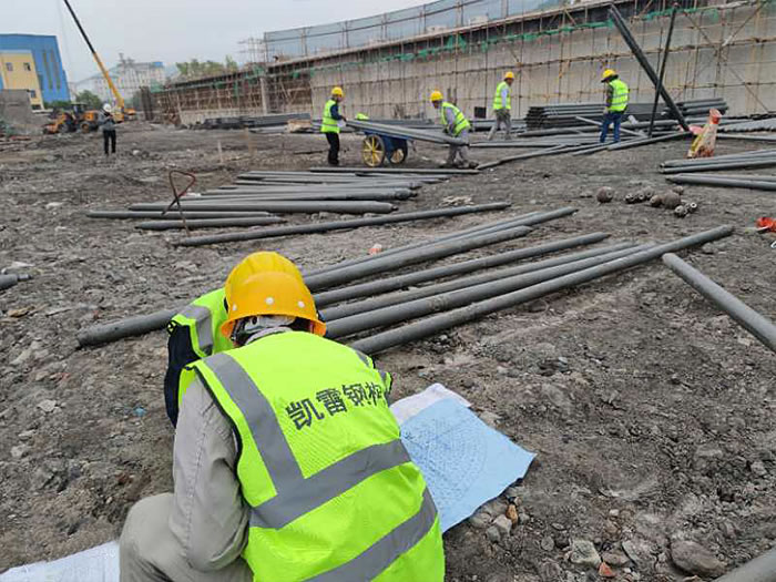 安国螺栓球网架结构